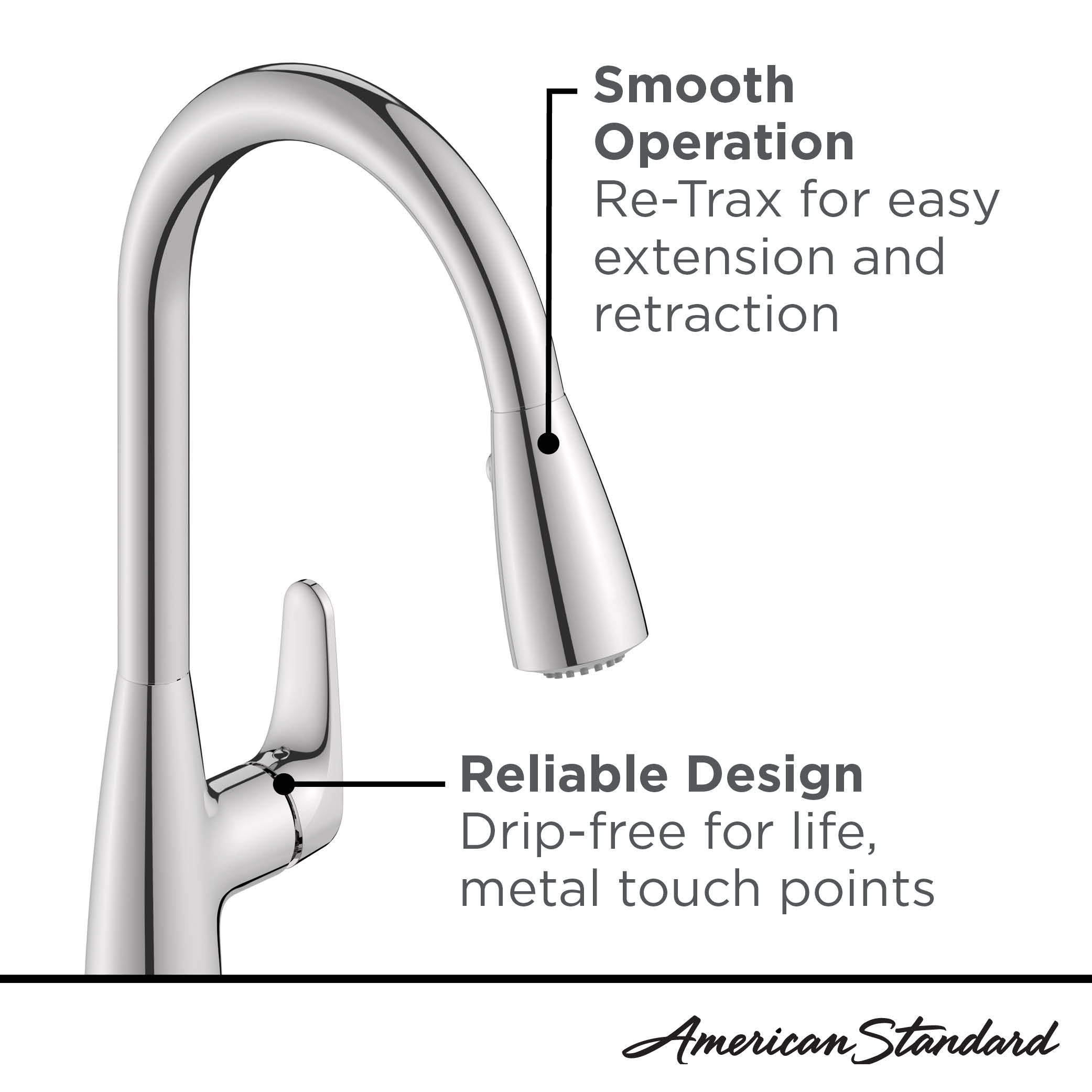 Colony® PRO Touchless Single-Handle Pull-Down Dual Spray Kitchen Faucet 1.5 gpm/5.7 L/min